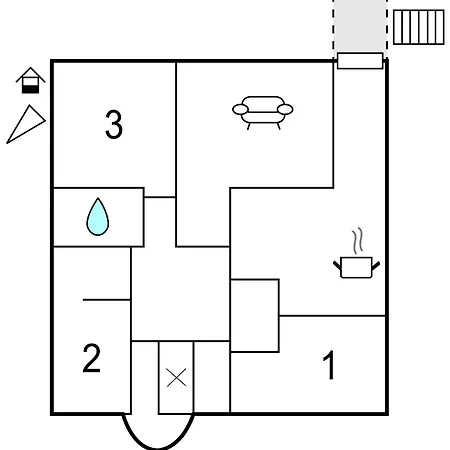 Apartment Amazing In With Kitchen *